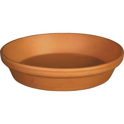 SAUCER 4" RED CLAY