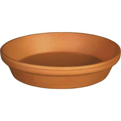 SAUCER 5" RED CLAY