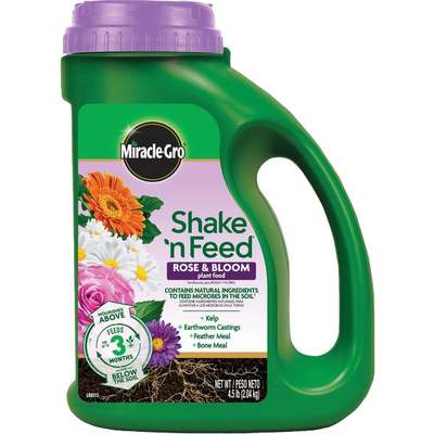 Miracle-Gro Shake 'n Feed 4.5 Lb. Rose & Bloom Plant Food