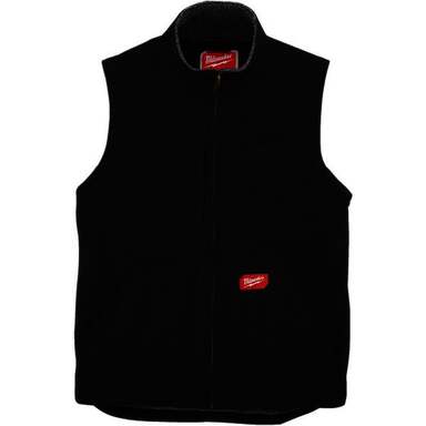 MED BLK 5PCKT SHRPA VEST