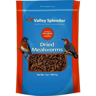 VALLEY SPLEND DRIED MEALWORM 7OZ