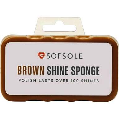 BROWN SHINE SPONGE