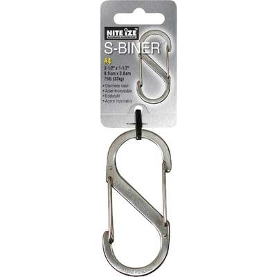 STAINLESS SIZE 5 S-BINER