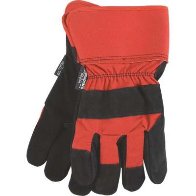 MED MEN'S LINED COWHIDE GLOVE