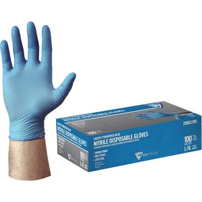 100PK NITRILE DISP GLOVE