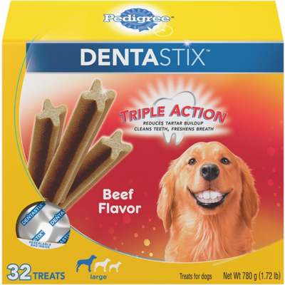 32CT LG BFDNTL DOG TREAT