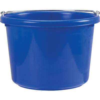 BUCKET 8QT POLY BLUE