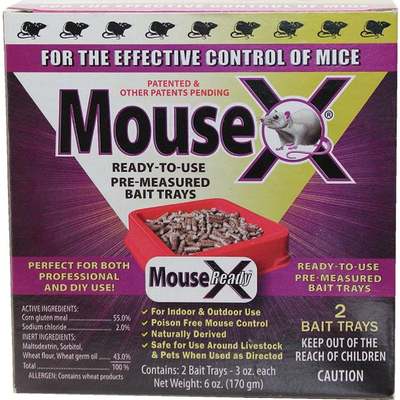 MOUSEX BAIT TRAYS 2PK