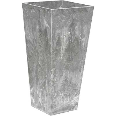 19.5" SQ GRAY PLANTER