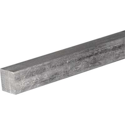 3/8"X1' ZINC SQKEY STOCK