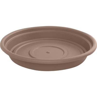 SAUCER POLY CHOCOLATE 16"