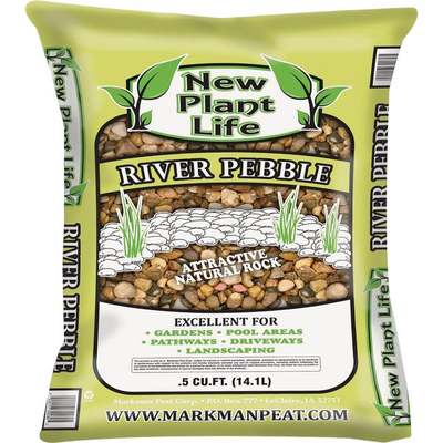 .5CF 3/4" POND PEBBLES