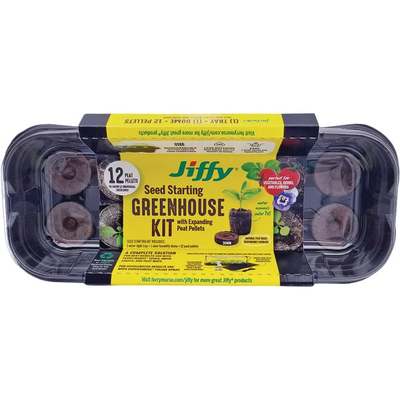Jiffy 12 Pellet Greenhouse Kit