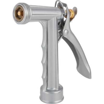 Best Garden Zinc Pistol Nozzle, Metallic