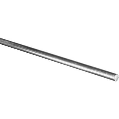 Hillman Steelworks Aluminum 3/8 In. X 6 Ft. Solid Rod