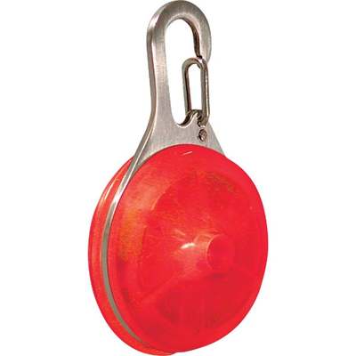 RED SPOTLIT COLLAR LIGHT