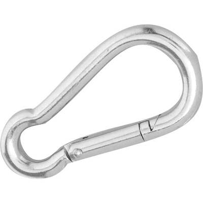 Campbell 1/2 In. 450 Lb. Load Capacity Polished Stainless Steel Spring Link