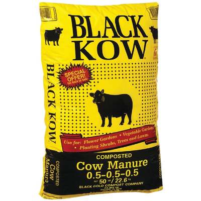 MANURE BLACK KOW 50LB BAG 769649