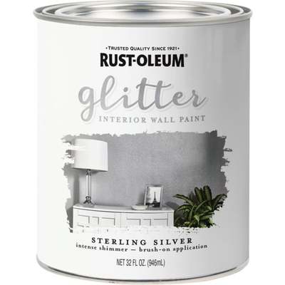 QT SILVER GLITTER PAINT