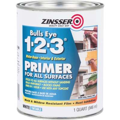 QT ZINSSER 1-2-3 PRIMER (Price includes PaintCare Recycle Fee)