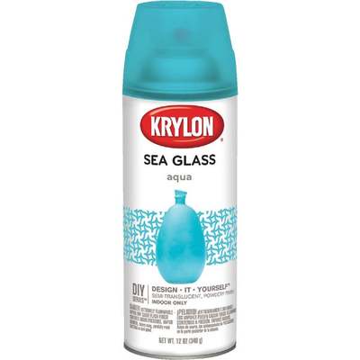AQUA SEA GLASS SPRAY PAINT