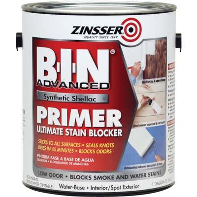 Zinsser B-I-N Advanced Water-Based Interior Primer Ultimate Stain Blocker,
