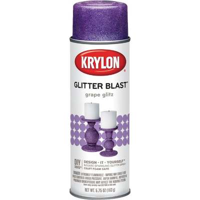 GRAPE GLTZ GLITTER SPRAY PAINT