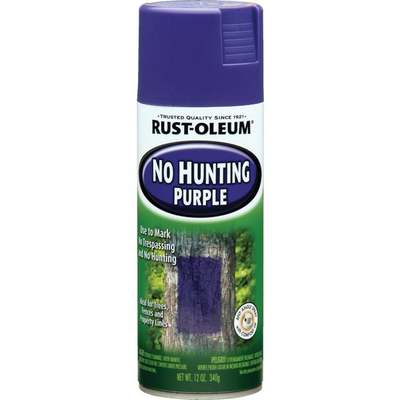 NO HUNTING PURPLE SPRAY