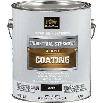 GLS BLACK ALKYD PAINT