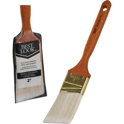 Best Look General Purpose 2 In. Angle Polyester Paint Brush
