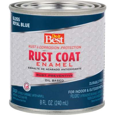 ROYAL BLUE RUST ENAMEL