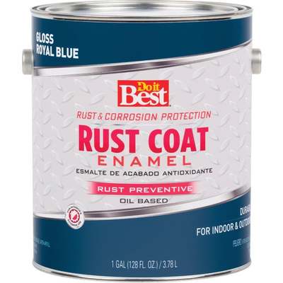 ROYAL BLUE RUST ENAMEL