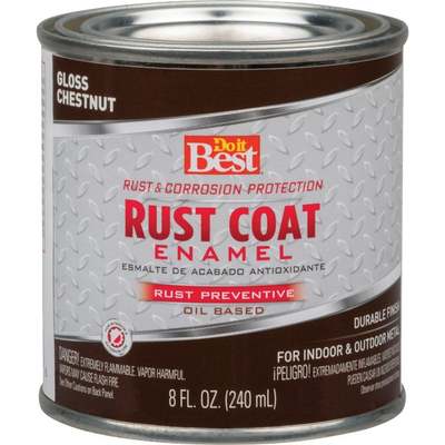 CHESTNUT BRN RUST ENAMEL