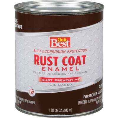 DIB RUST COAT - BROWN GLOSS / QT (Price includes PaintCare Recycle Fee)