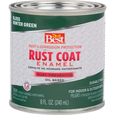 HUNTER GREEN RUST ENAMEL