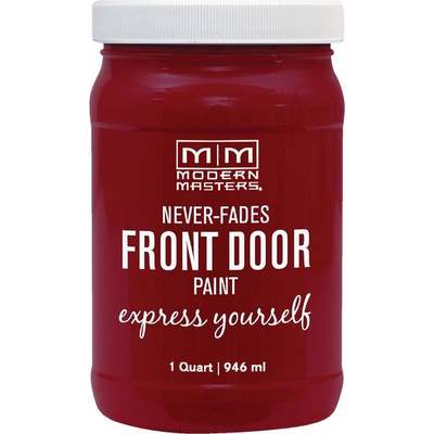PASSIONATE RED FR DOOR PAINT QT (Price includes PaintCare Recycle Fee)