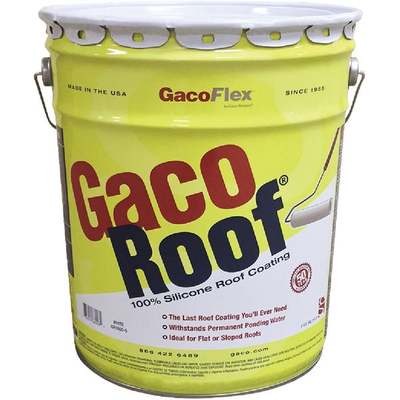 5GAL GACOROOF SILICONE WHT (Price includes PaintCare Recycle Fee)