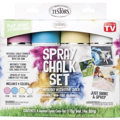 SPRAY CHALK 4 PACK KIT