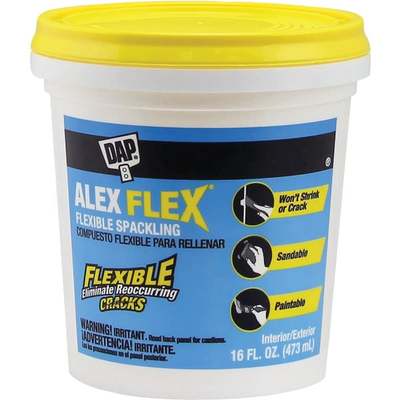 Dap Alex Flex 16 Oz. Heavy-Duty Acrylic Spackling