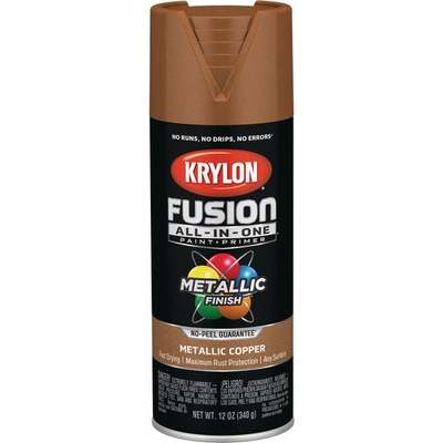 Krylon Fusion All-In-One Metallic Spray Paint & Primer, Copper