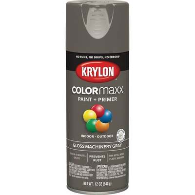 GLS MCHN GRY SPRAY PAINT