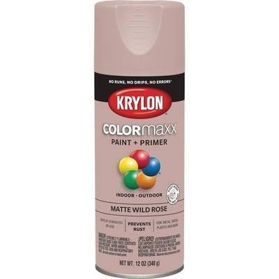 MAT WLD ROSE SPRAY PAINT