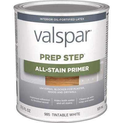 1QT WHT ALL STAIN PRIMER