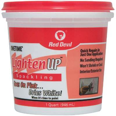 Red Devil Onetime 1 Qt. Lightweight Latex Lighten Up Spackling