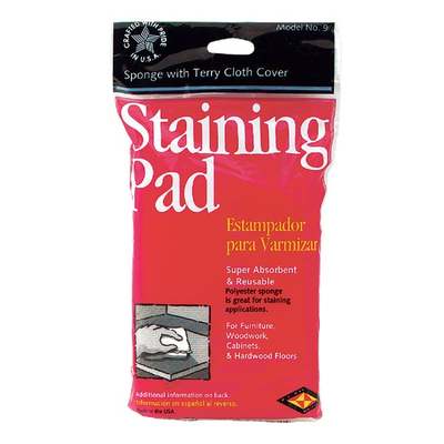 Trimaco SuperTuff 4 In. x 5 In Staining Pad with Free Gloves