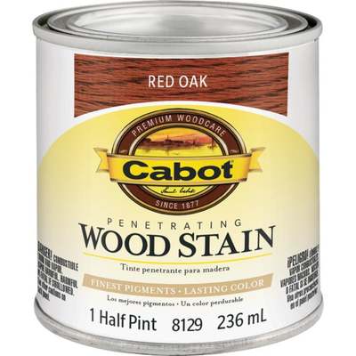 INT RED OAK WOOD STAIN