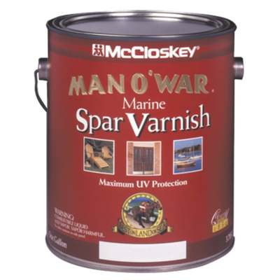 GAL MAN O'WAR SATIN SPAR MARINE VARNISH (Price includes PaintCare Recycle Fee)