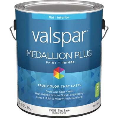 MED INT FLAT TINT BS PAINT GAL