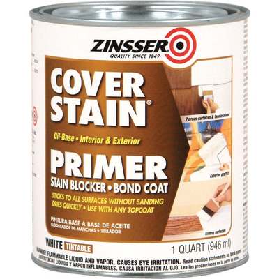 QT ZINSSER COVER-STAIN (Price includes PaintCare Recycle Fee)