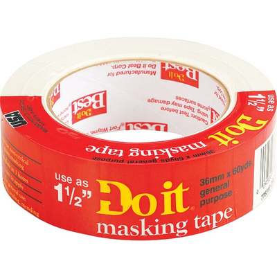 Do it Best 1.41 In. x 60 Yd. General-Purpose Masking Tape